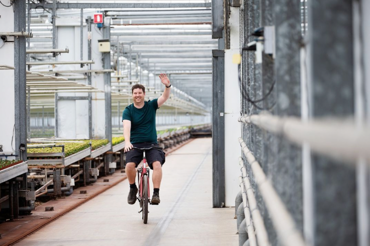 Met de fiets naar werk?