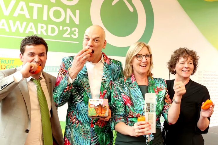 Rijk Zwaan wint innovatieprijs in Berlijn Rijk Zwaan wint innovatieprijs in Berlijn