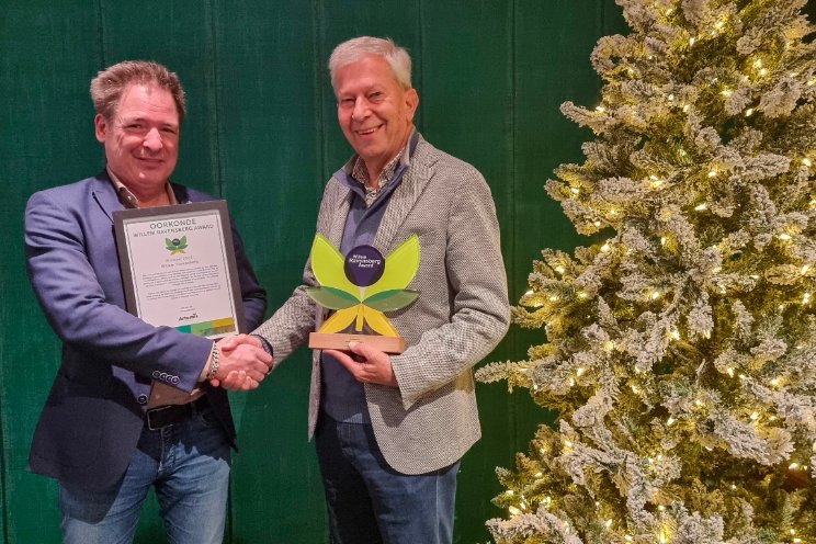 Artemis eert Willem Ravensberg met Award Artemis eert Willem Ravensberg met Award