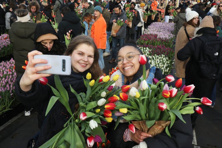 Nationale Tulpendag in teken van Amsterdam750 Nationale Tulpendag in teken van Amsterdam750