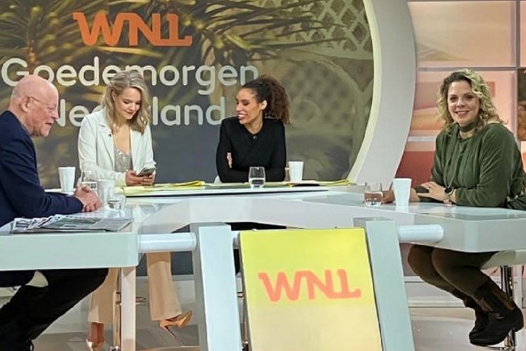 Joyce Lansbergen gast bij Goedemorgen Nederland Joyce Lansbergen gast bij Goedemorgen Nederland
