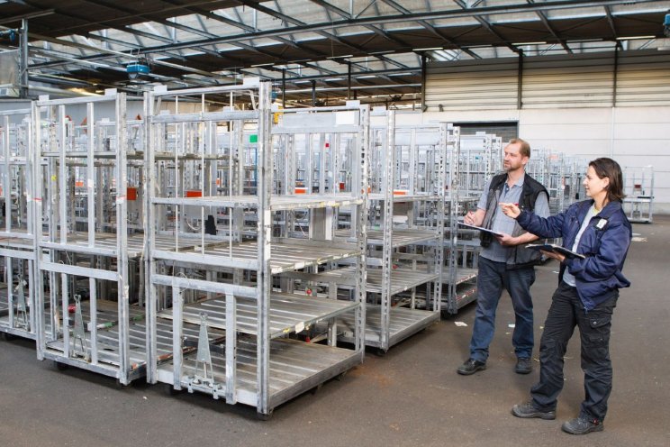 Tweede telling stapelwagens op 19 juni Tweede telling stapelwagens op 19 juni