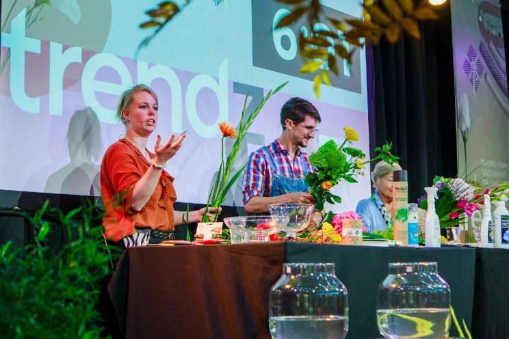 Bruisend bloemen- en plantenplein op Trendz Bruisend bloemen- en plantenplein op Trendz