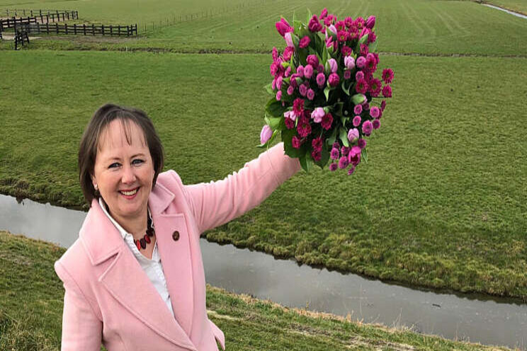 Nederlandse bloemen voor Russische topvrouwen